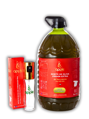 Pack 3 Garrafas AOVE Ecológico 5L (Solo 49,50€/u) + Pulverizador y Envío GRATIS 🫒